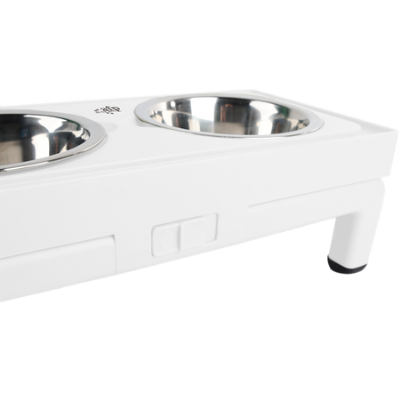 All for Paws Adjustable Double Feeder cu Doua Boluri 2x750 ML