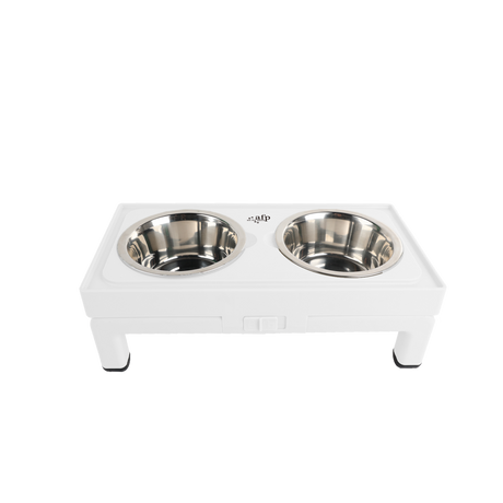 All for Paws Adjustable Double Feeder cu Doua Boluri 2x750 ML