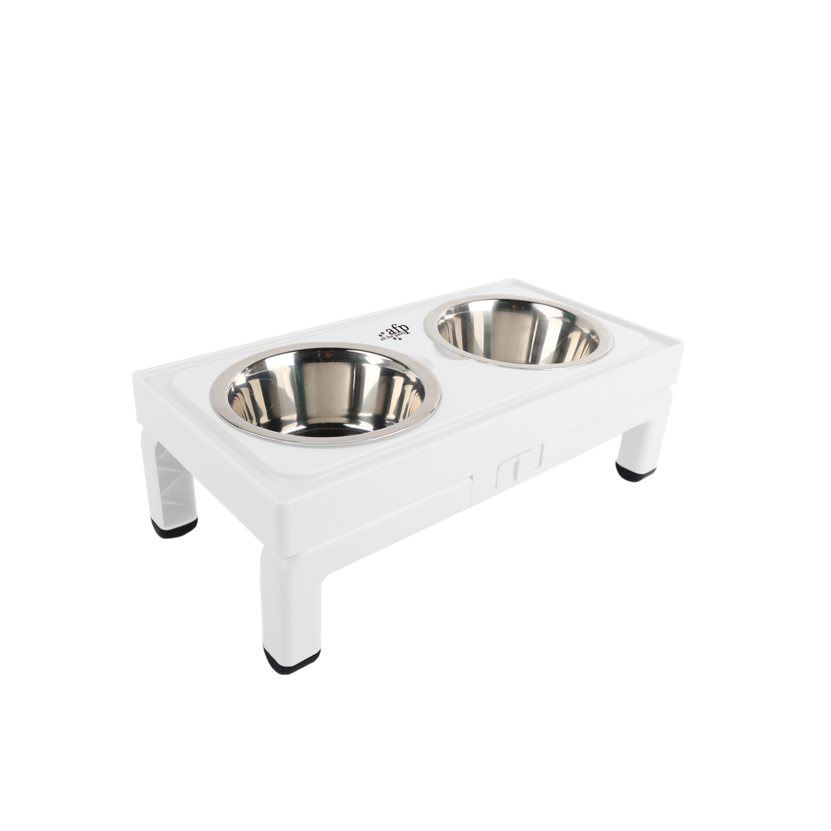 All for Paws Adjustable Double Feeder cu Doua Boluri 2x750 ML