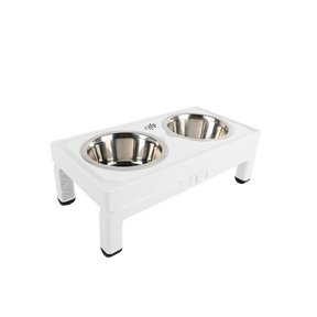 All for Paws Adjustable Double Feeder cu Doua Boluri 2x750 ML