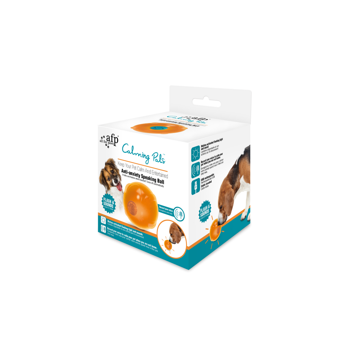 All for Paws Anti Anxiety Speaking Ball pentru Caini