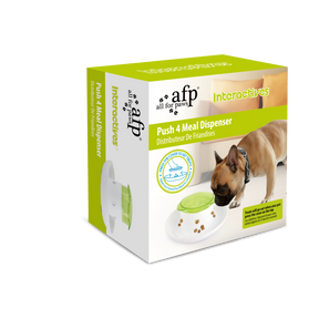 Afp All for Paws Dispenser Interactiv Dog Push 4 Meal - imagine 1