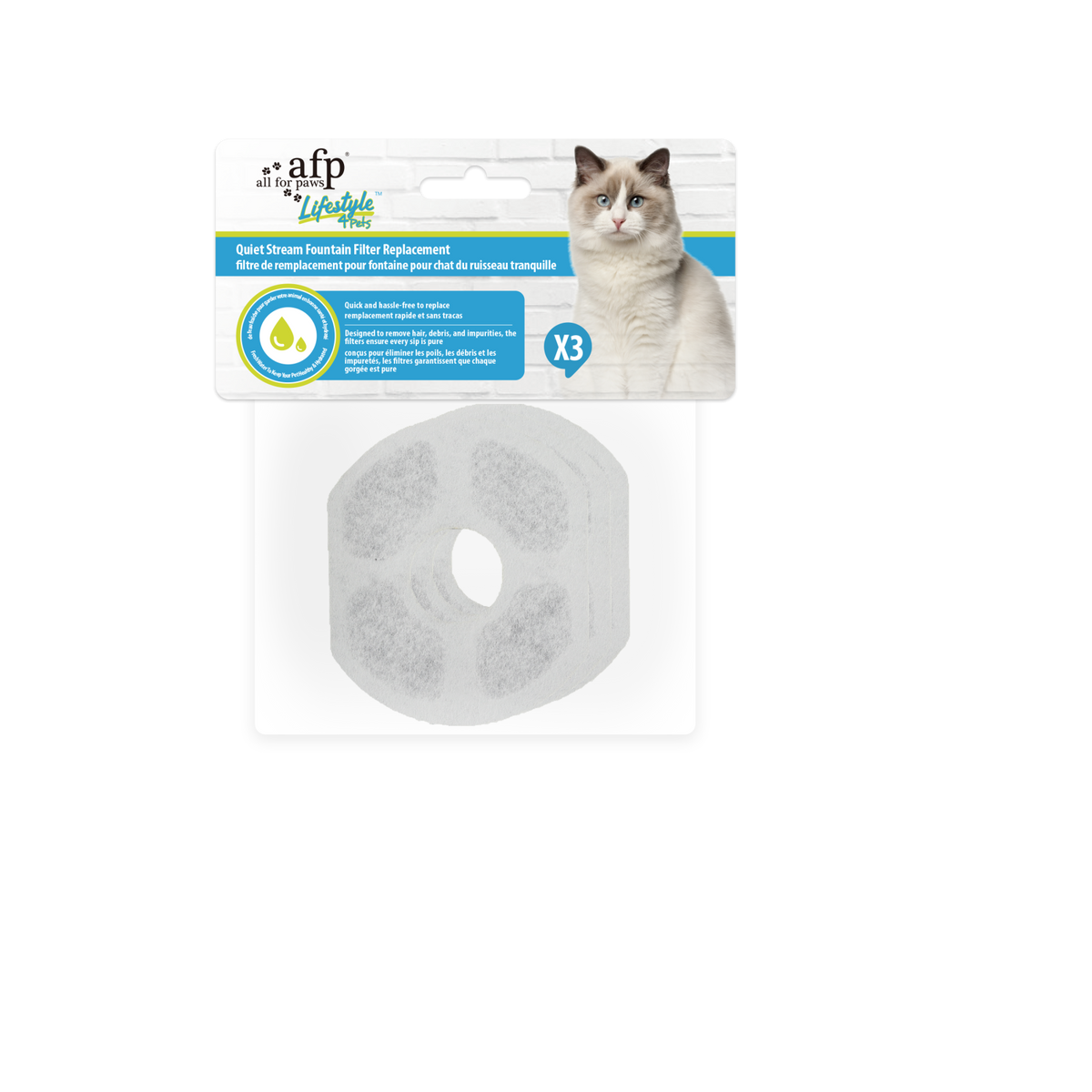 All for Paws Filtre pentru Fantana 5701C Quiet Stream pentru Pisici