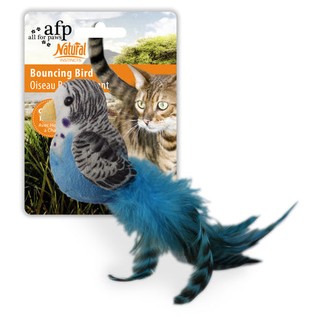 Afp All for paws Jucarie Bouncing Bird pentru Pisici - imagine 1