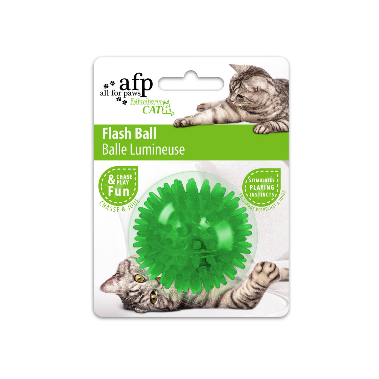 All for paws Jucarie Flash Ball pentru Pisici