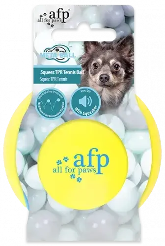Afp All for paws Jucarie  Meta Ball-TPR Tennis Ball pentru caini