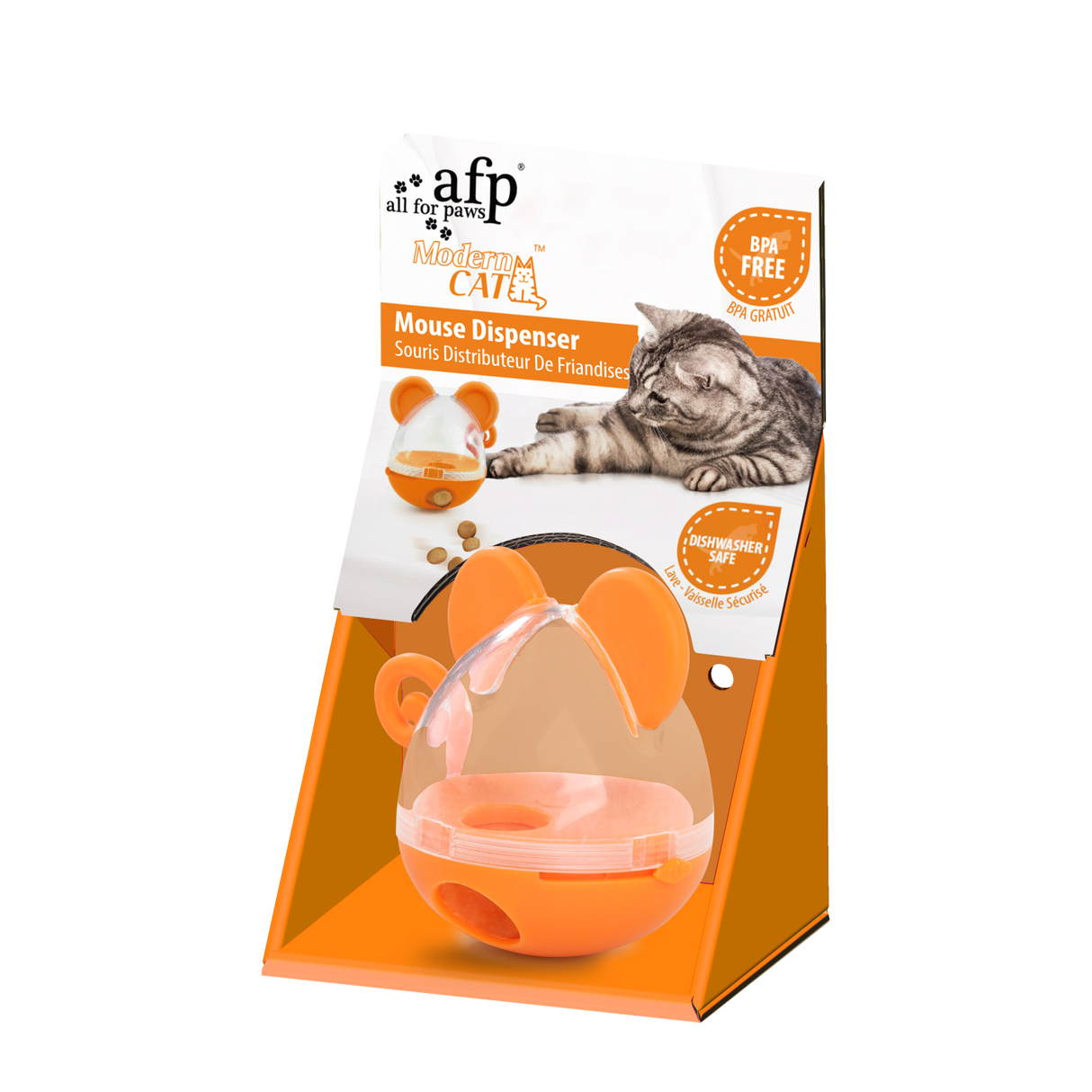 Afp All for Paws Jucarie Mickey the Dispenser pentru Pisici - imagine 1