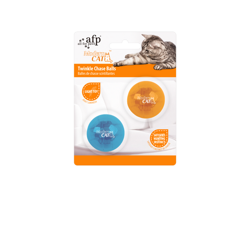 Afp All for Paws Jucarie Twinkle Chase Balls pentru Pisici - imagine 1