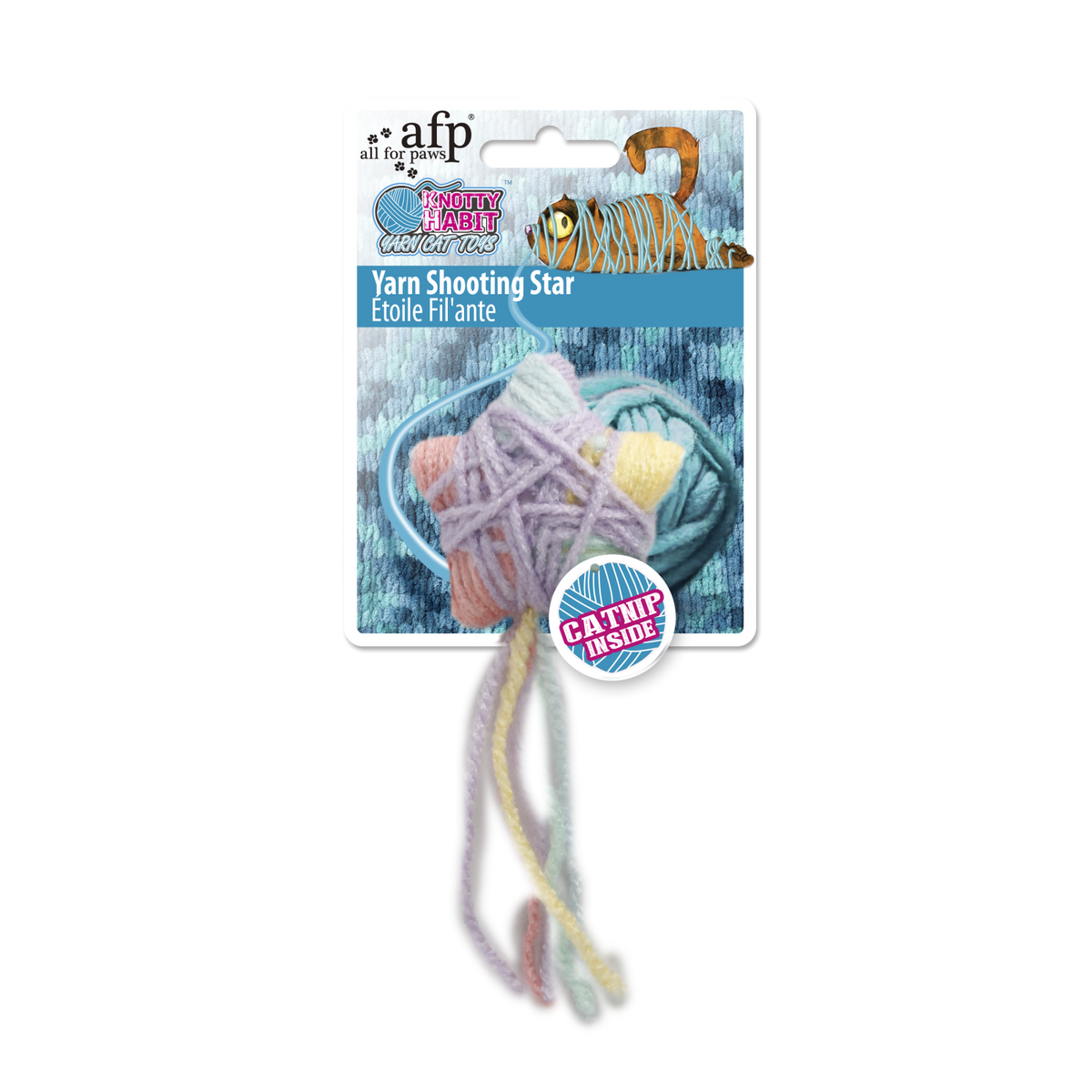 All for Paws Jucarie Yarn Star cu Catnip pentru Pisici