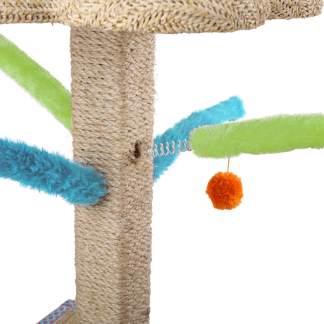 All for Paws Sisal Blossom Cat Tree