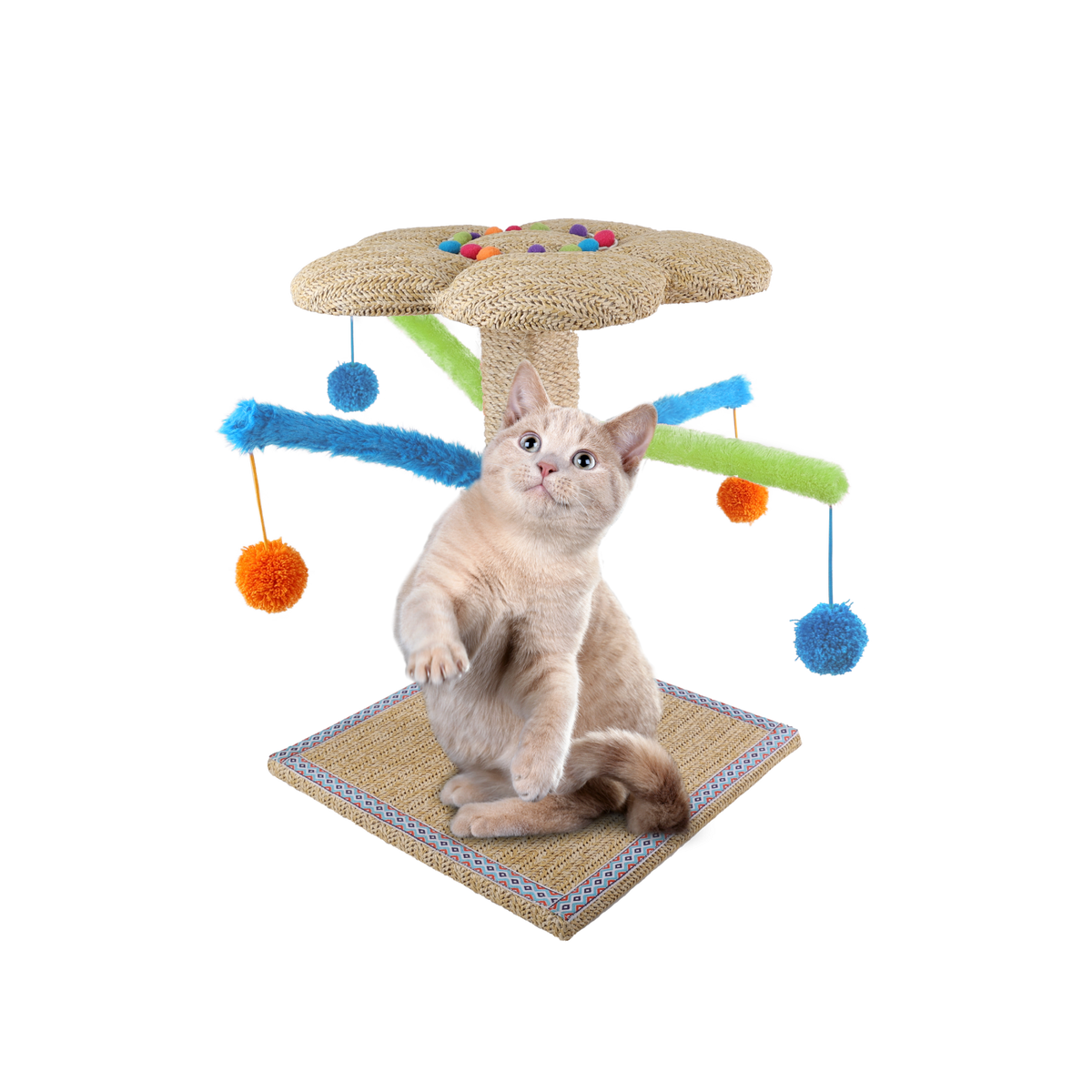 All for Paws Sisal Blossom Cat Tree