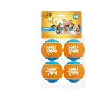 All for Paws Tennis Ball Set 4 Mingi pentru Caini