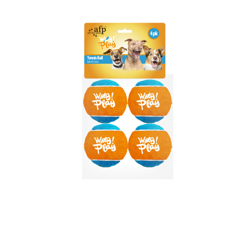 All for Paws Tennis Ball Set 4 Mingi pentru Caini