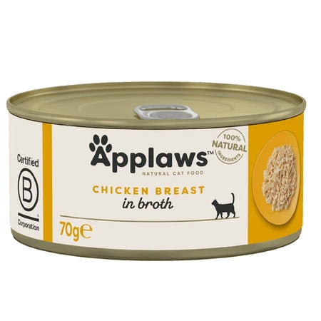 Applaws Applaws Cat Adult Conserva Piept Pui - imagine 1
