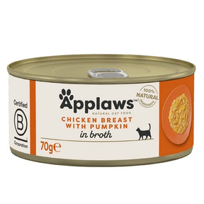 Applaws Applaws Cat Adult Conserva Piept Pui Cu Dovlecel - imagine 1