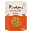 Applaws Applaws Cat Adult Plic Piept Pui Cu Dovlecel