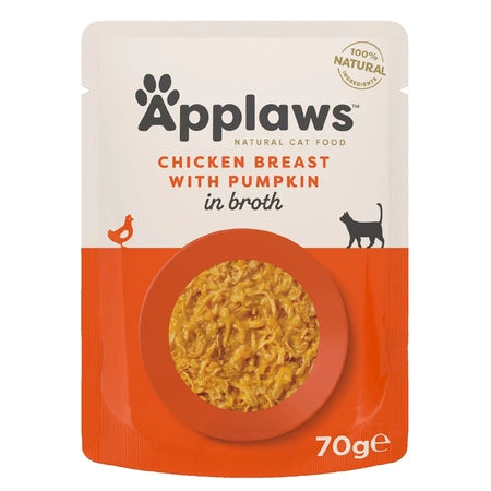 Applaws Applaws Cat Adult Plic Piept Pui Cu Dovlecel