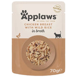 Applaws Applaws Cat Adult Plic Piept Pui Cu Orez Salbatic - imagine 1