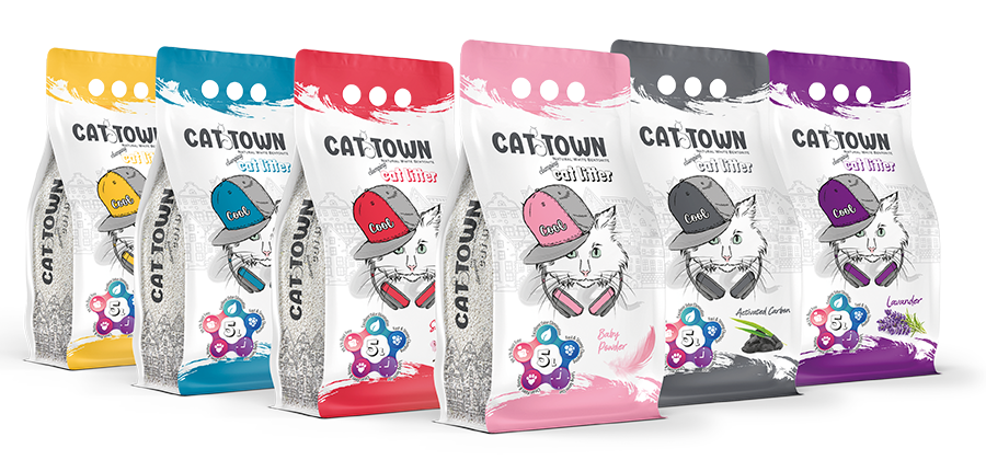 Cat Town Asternut Igienic Cat Town Sakura pentru Pisici - imagine 3