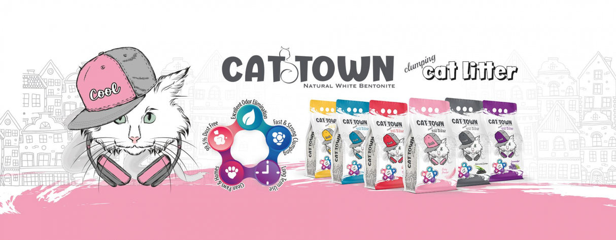 Asternut Igienic Cat Town Sakura pentru Pisici