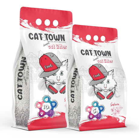 Cat Town Asternut Igienic Cat Town Sakura pentru Pisici - imagine 2