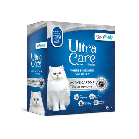 Benty Sandy Ultra Care Asternut Igienic Ultra Care Carbon Activ pentru Pisici - imagine 1