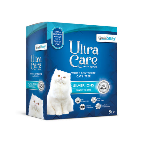 Benty Sandy Ultra Care Asternut Igienic Ultra Care Ioni de Argint pentru Pisici Sensibile - imagine 1