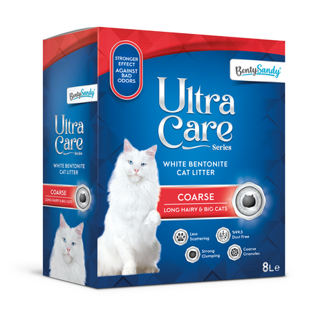 Asternut Igienic Ultra Care Coarse Pisici Par lung si Pisici Mari