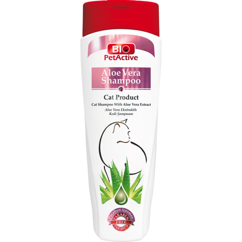 Bio PetActive Bio PetActive Aloe Vera Shampoo Cat 400 Ml