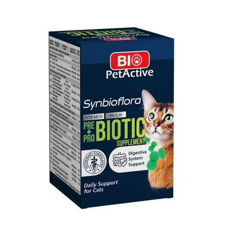 Bio PetActive Synbioflora Pre&Probiotics pentru Pisici