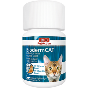Bio PetActive Bio PetActive Biodermcat 100 Tabs (Biotin and Zinc Tablet)