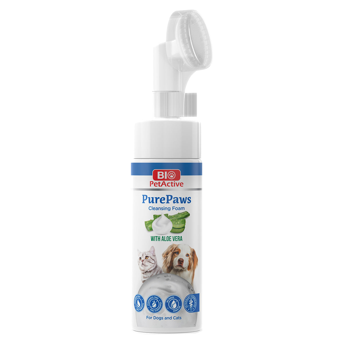 Bio PetActive Bio PetActive PurePaws Cleansing Foam 150 Ml Spume de Curatare