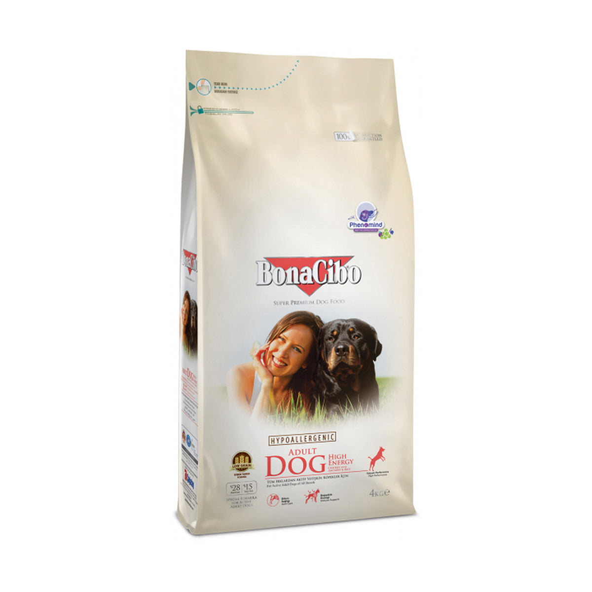 BonaCibo BonaCibo Adult High Energy Dog Mostra - imagine 1