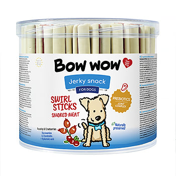 Bow Wow Recompense pentru caini natural sticks cu carne 55 buc/pach