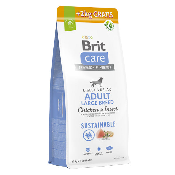 Brit Care Brit Care Adult Large Breed Sustainable cu Pui si Insecte