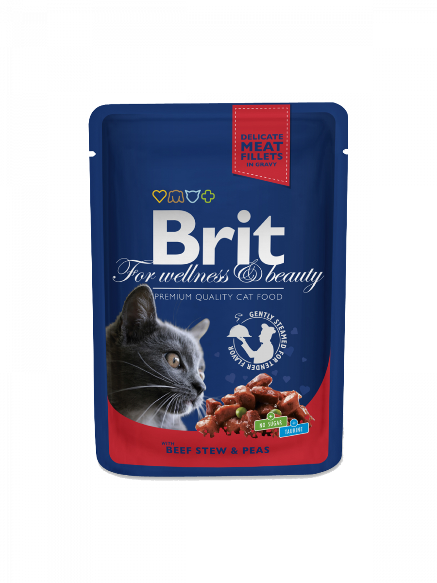 Brit Premium Brit Premium Cat Adult Vita si Mazare Plic