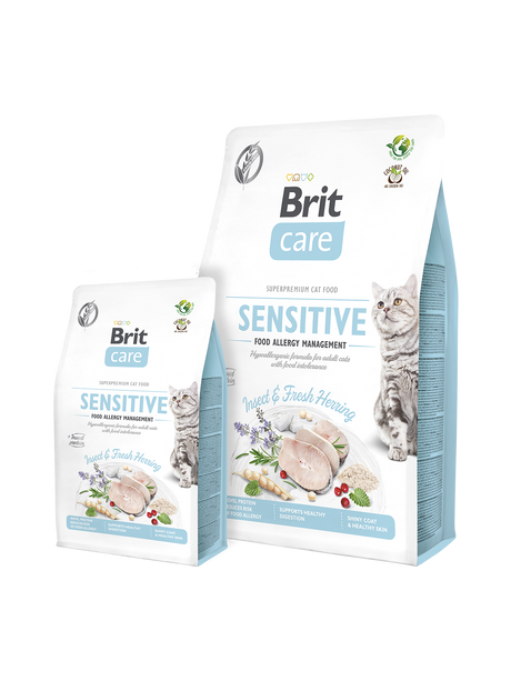 Brit Care Brit Care Cat Grain-Free Insect Food Allergy Management