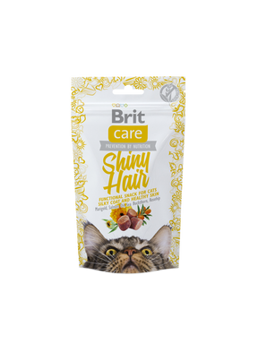 Brit Care Brit Care Cat Snack Shiny Hair 50 Gr