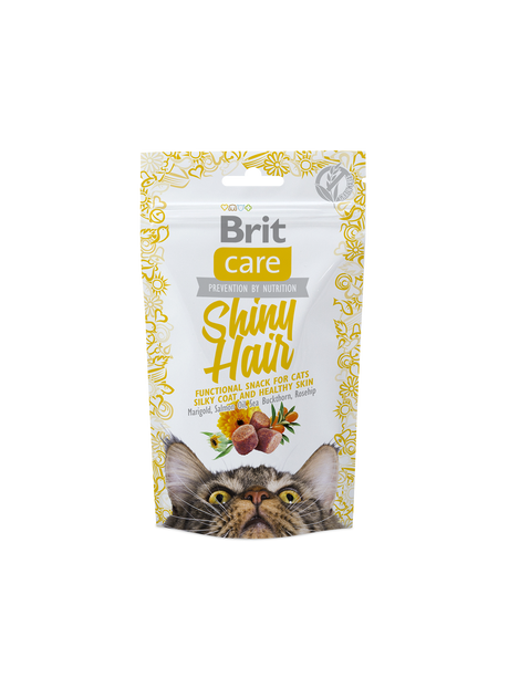 Brit Care Brit Care Cat Snack Shiny Hair 50 Gr