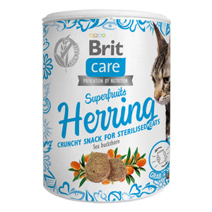 Brit Care Brit Care Cat Snack Superfruits Herring 100 g