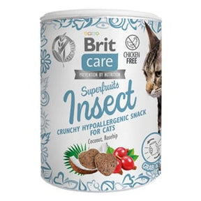 Brit Care Brit Care Cat Snack Superfruits Insect 100 Gr