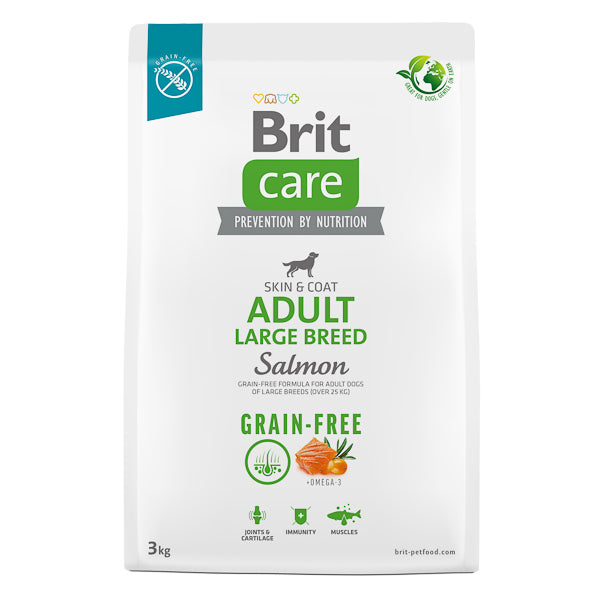 Brit Care Brit Care Dog Grain-free Adult Large Breed cu Somon