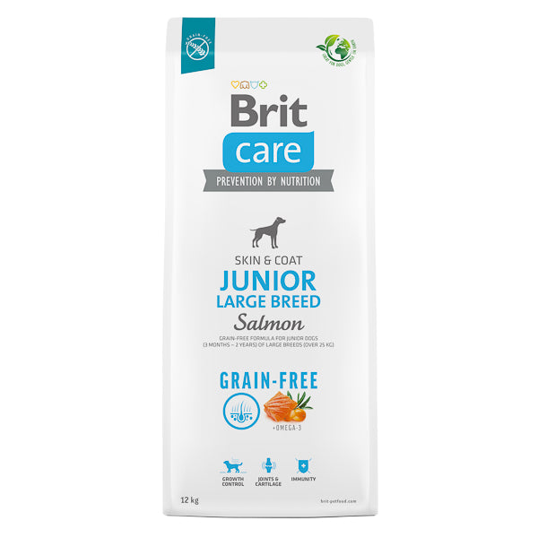 Brit Care Brit Care Dog Grain-free Junior Large Breed Somon