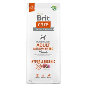 Brit Care Brit Care Dog Hypoallergenic Adult Medium Breed Miel si Orez