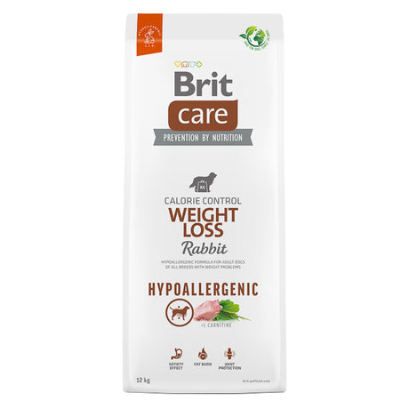 Brit Care Brit Care Dog Hypoallergenic Weight Loss Iepure si Orez