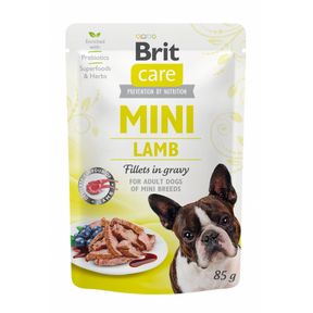 Brit Care Brit Care Dog Mini Lamb Fillets in Gravy Plic 85 G - imagine 1