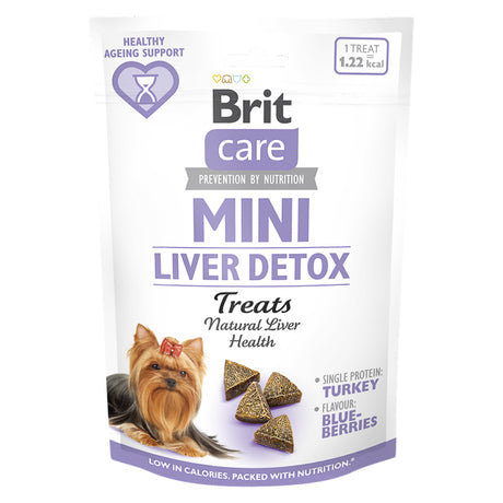 Brit Care Brit Care Dog Mini Treats Liver Detox 50 Gr