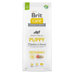 Brit Care Brit Care Dog Sustainable Puppy cu Pui si Insecte