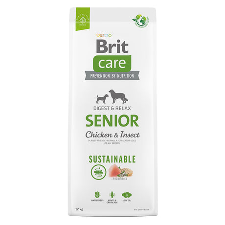 Brit Care Brit Care Dog Sustainable Senior cu Pui si Insecte