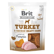 Brit Care Brit Dog Adult Jerky Snack Meaty Coins Curcan si Pui - imagine 1